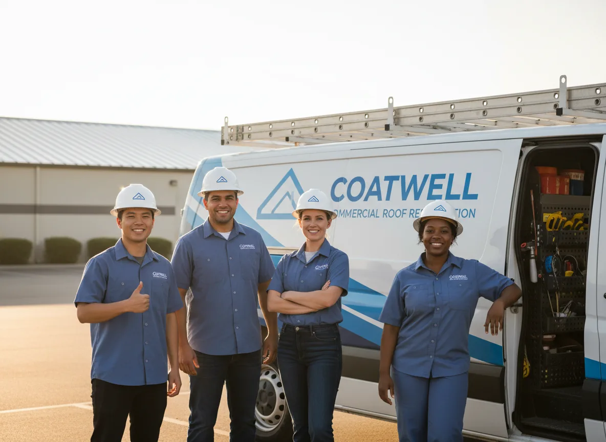 Commercial roof coating company in Poyntelle, PA